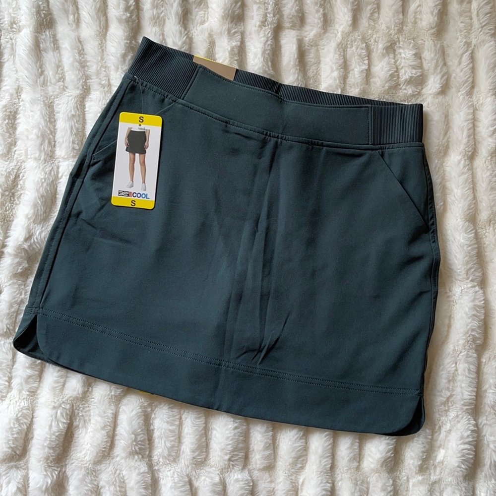 Smoke Green Tennis Skirt